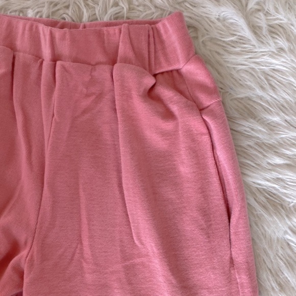 Walter Baker Elasticized-Waist Joggers In Antique Rose - Picture 7 of 8